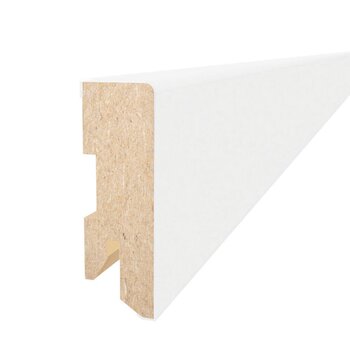 SL-516 MDF foiled (white RAL9016) 16 x 50 mm